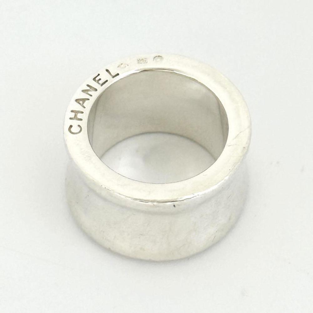 CHANEL Vintage Silver Ring